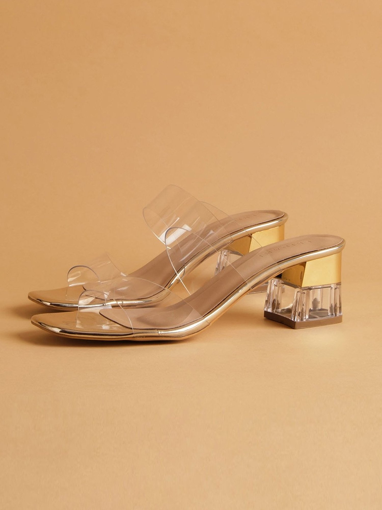 Eridani Women's Crystalline Gold Casual Sandals