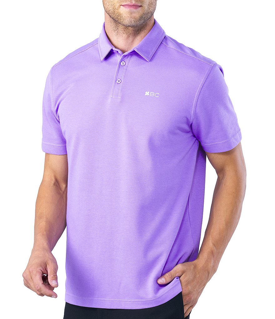 BLACK CLOVER Lucky Fit Short-Sleeve Everyday Dri-Balance&trade; Polo