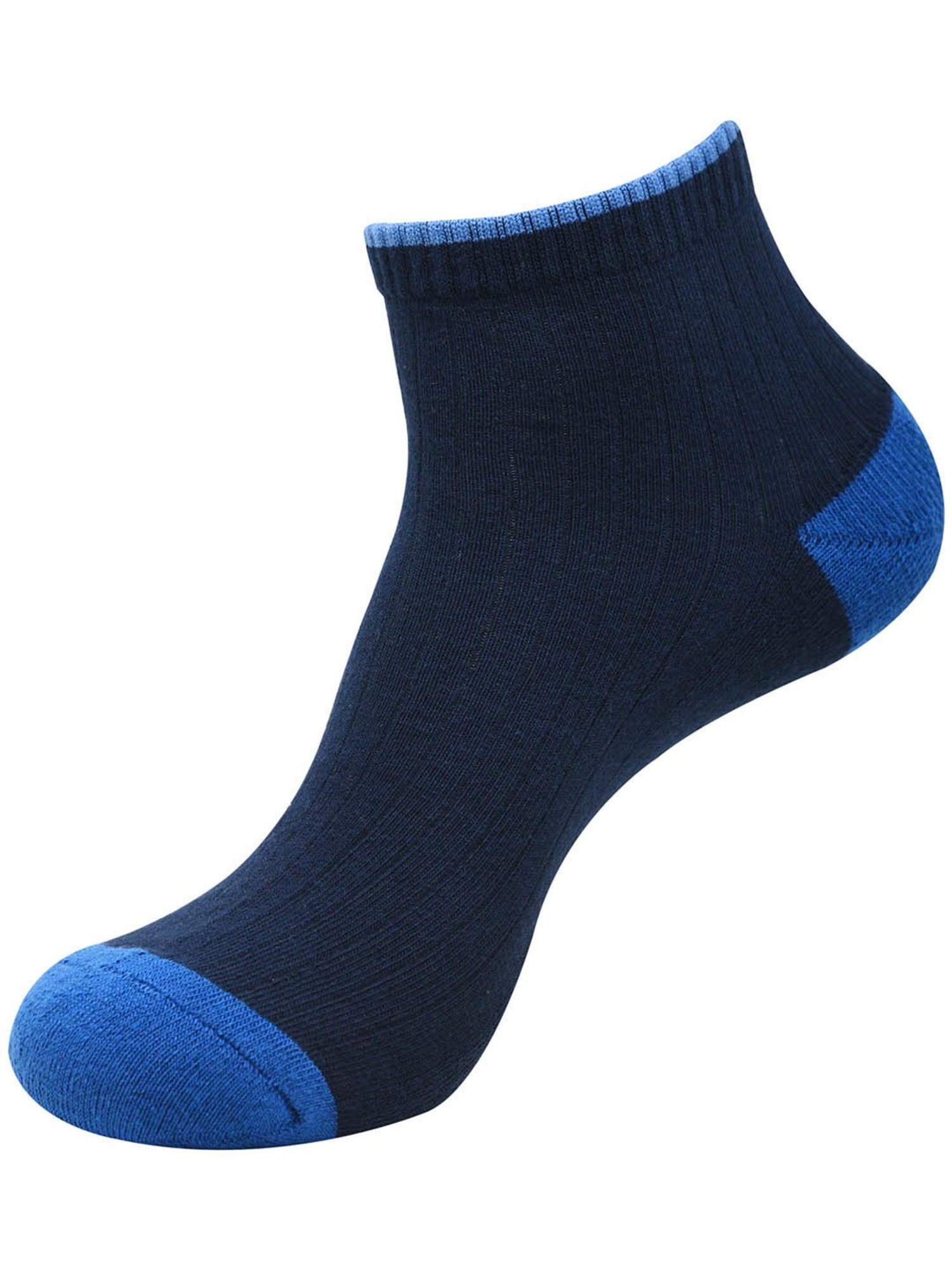 BALENZIA Cushioned Multicolor High Ankle Sports Socks - Pack of 6
