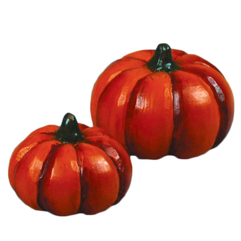 The Queen's Treasures 18 Inch Doll Farm Fresh Food Accessories, Set of 2 Pumpkins In Veggie Crate