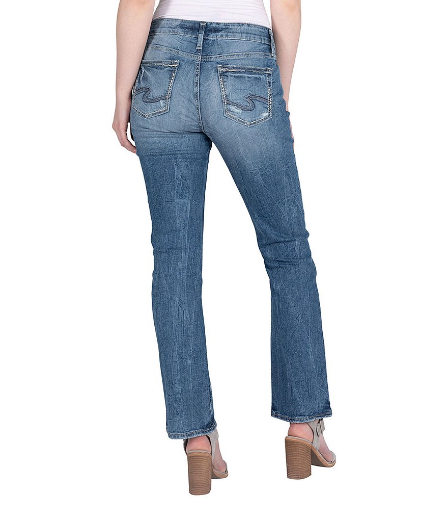 Miss Me Chloe Embellished Wing Flap Pocket Bootcut Jeans