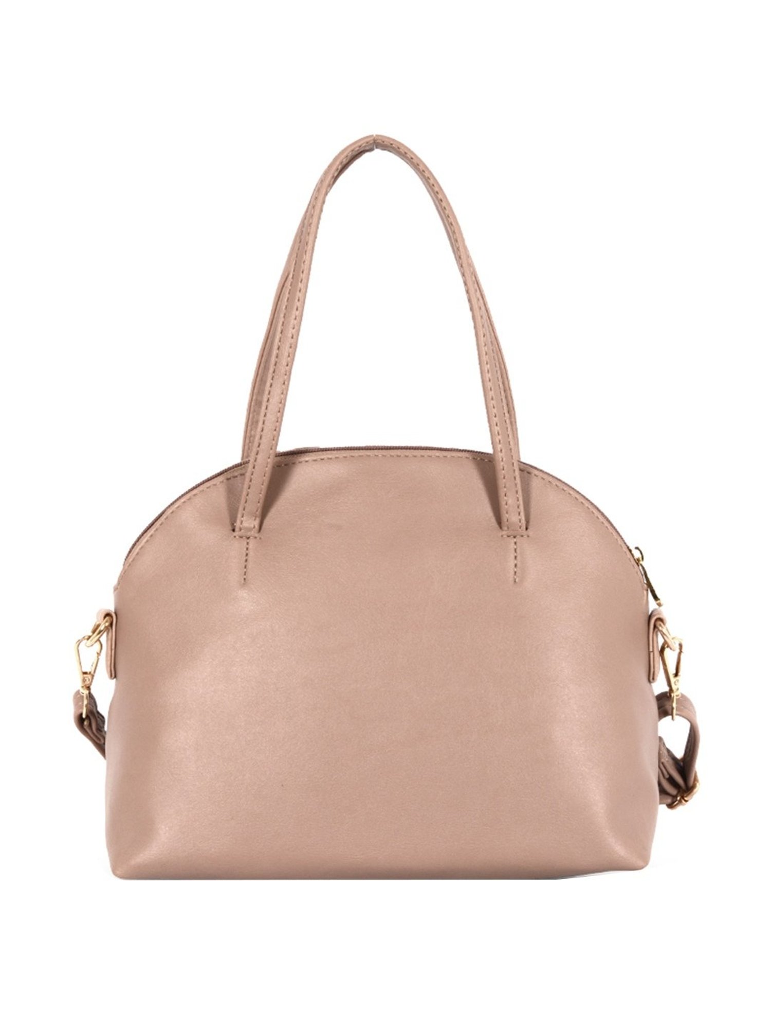 Baggit Lxe Roll Pink Solid Medium Handbag