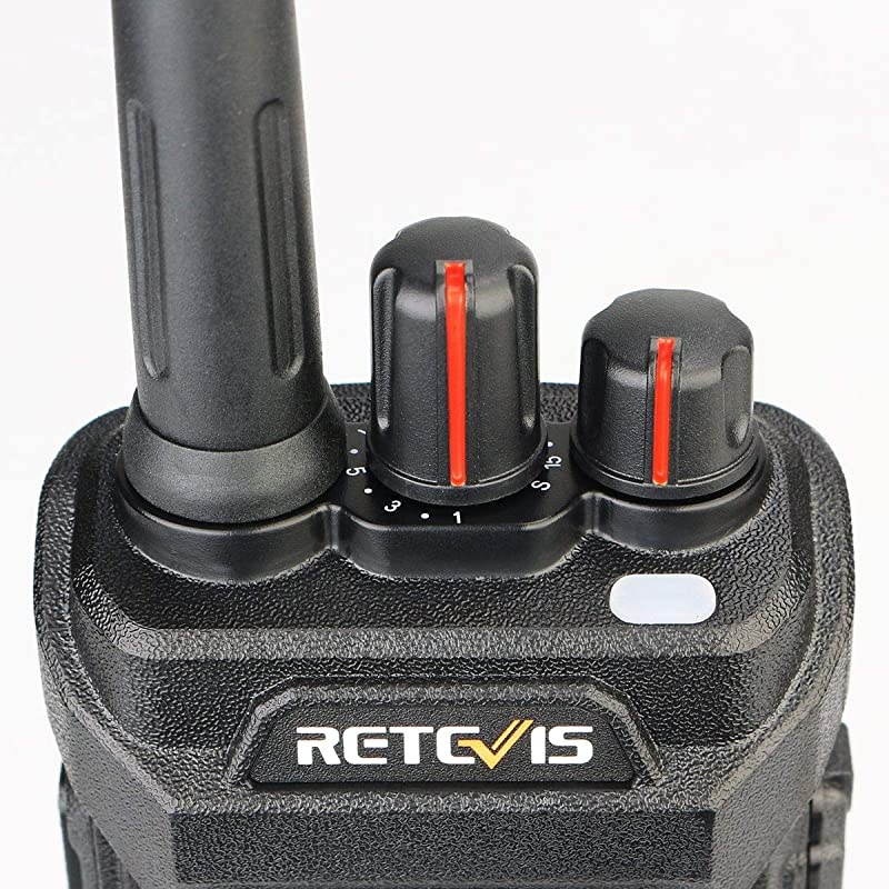 Case of 10 RT48 Waterproof Walkie Talkies Long Range VOX Emergency 2 Way Radio for Adults Rechargeable
