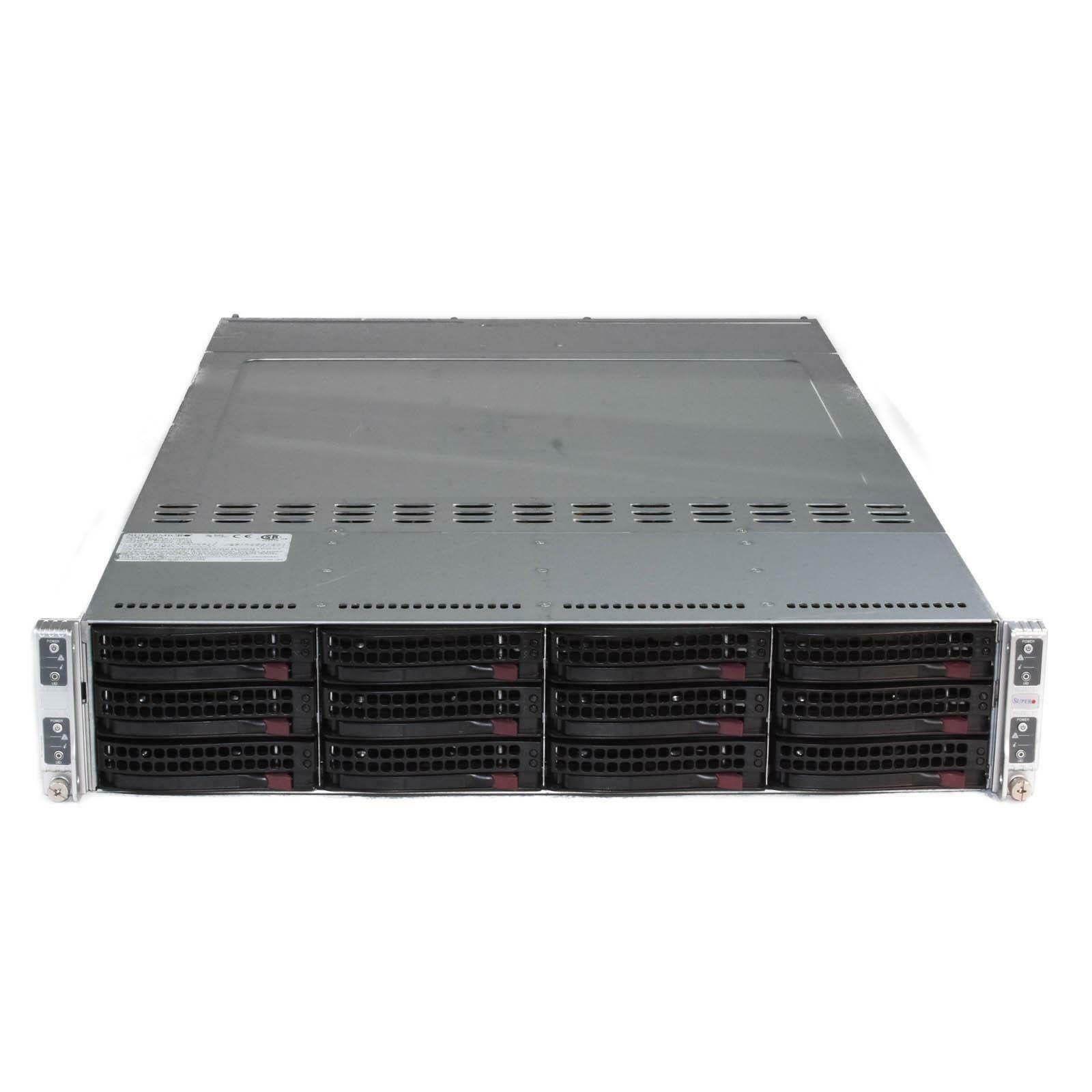 Supermicro 6027TR-H70RF+ 2U 3.5" LFF 12-Bay 4-Node X9DRT-HF+ CTO SuperServer