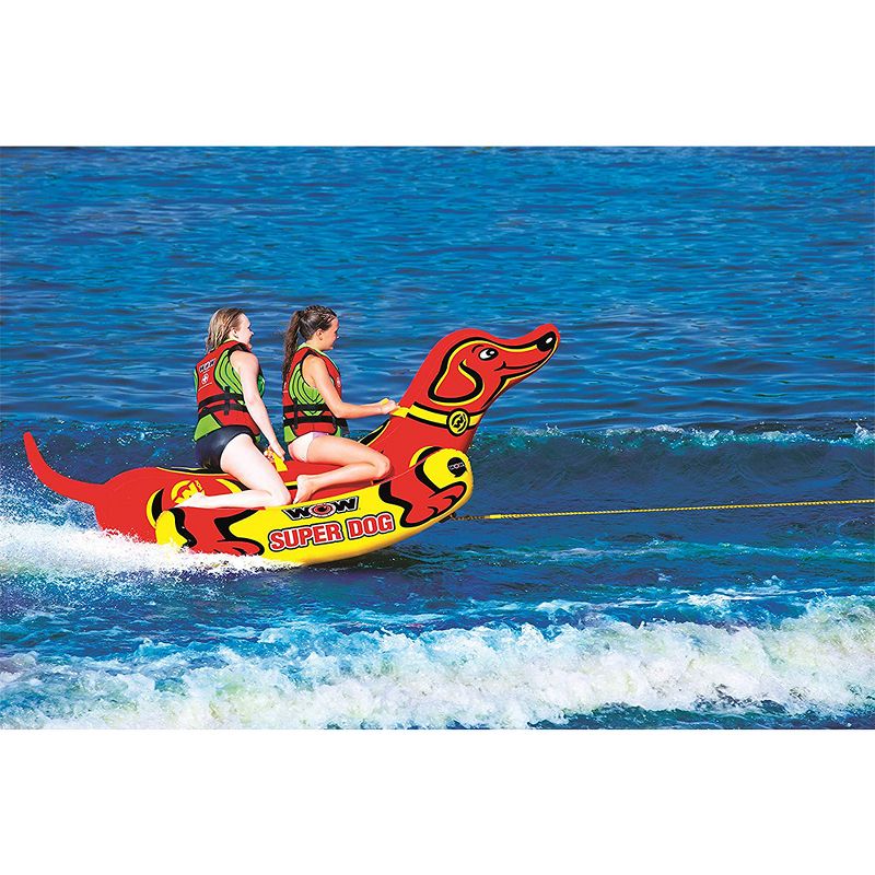 Airhead Boat 2 Section Tube 50-60 Foot Tow Rope for 4 Rider Towables | AHTR-42