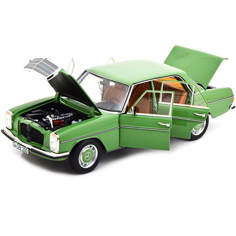 1973 Mercedes Benz 200 Light Green 1/18 Diecast Model Car by Norev