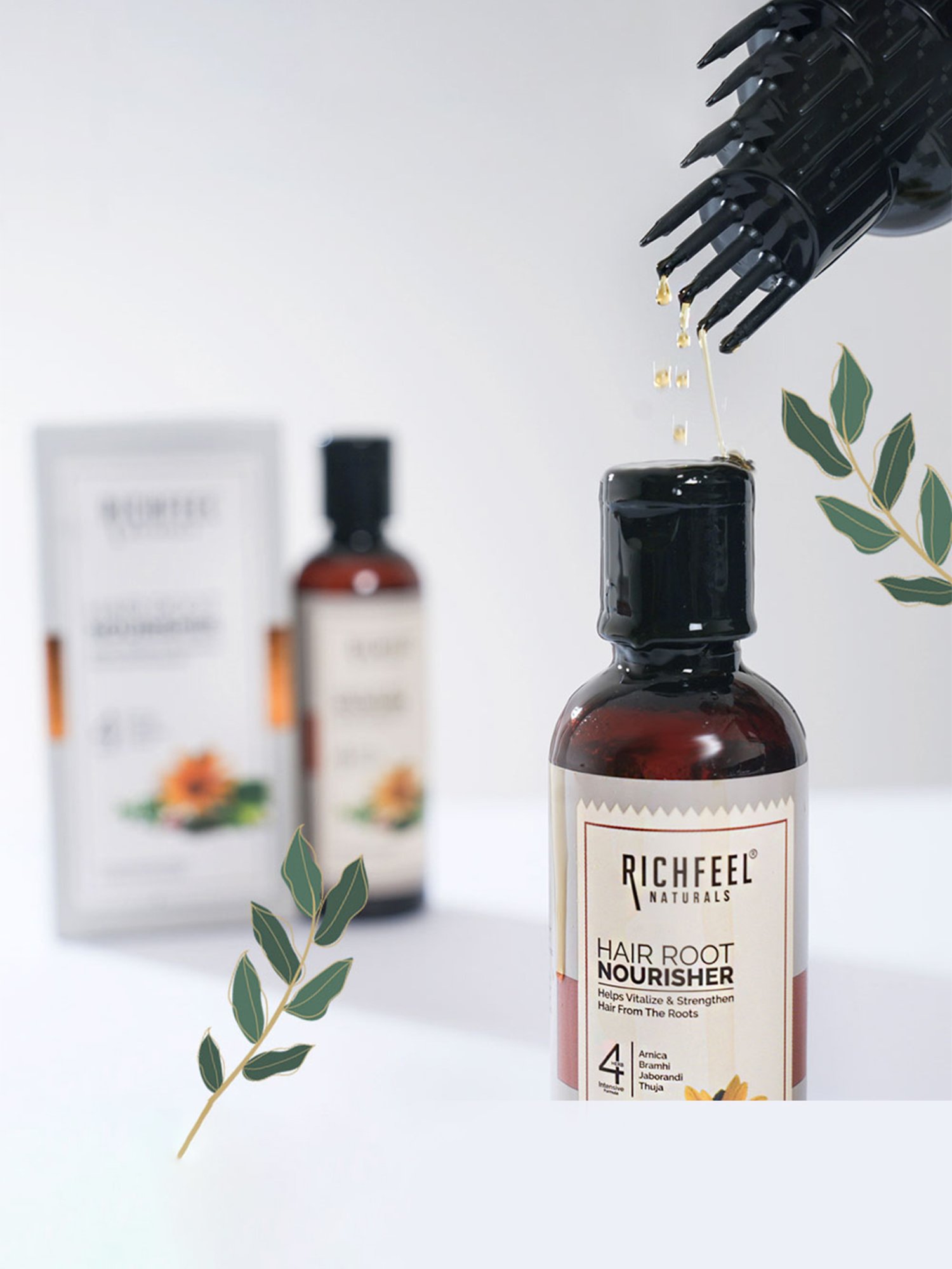 Richfeel Hair Root Nourisher - 80 ml