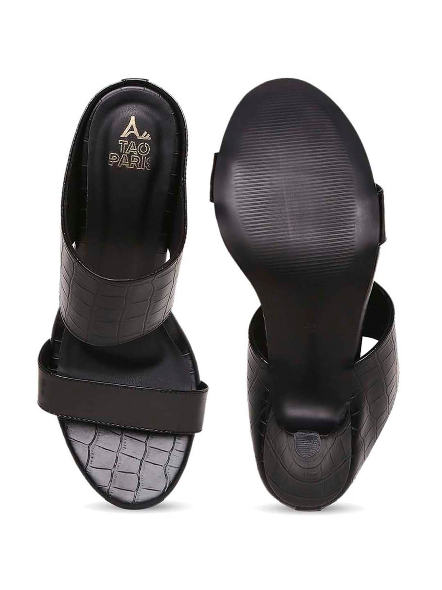 Tao Paris Women's Black Casual Stilettos