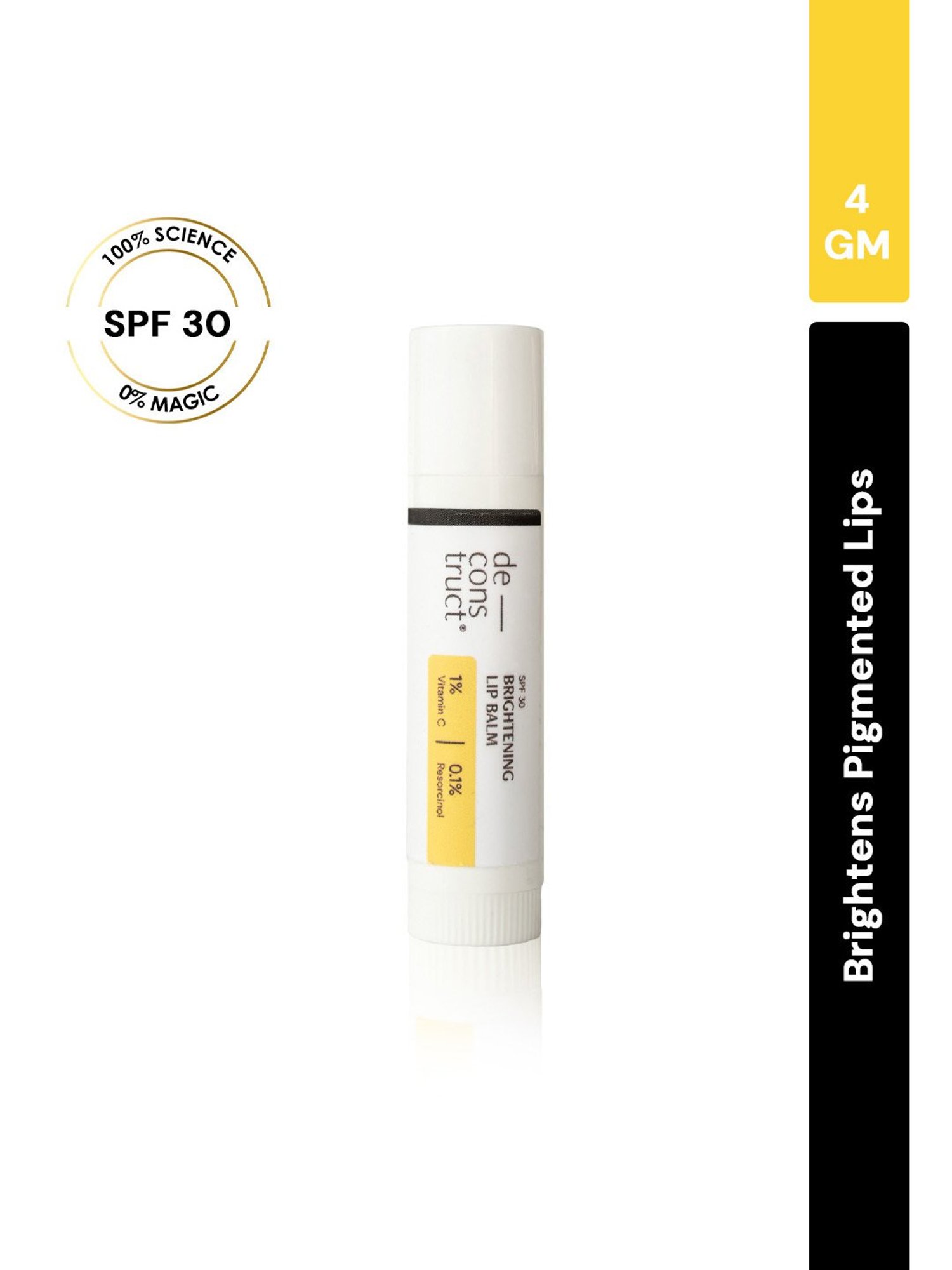 Deconstruct Brightening Lip Balm - 4 gm