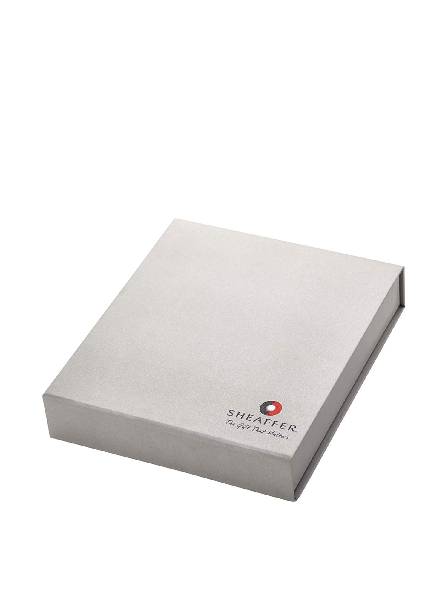 Sheaffer Black Metal Ballpoint Pen with Card Holder