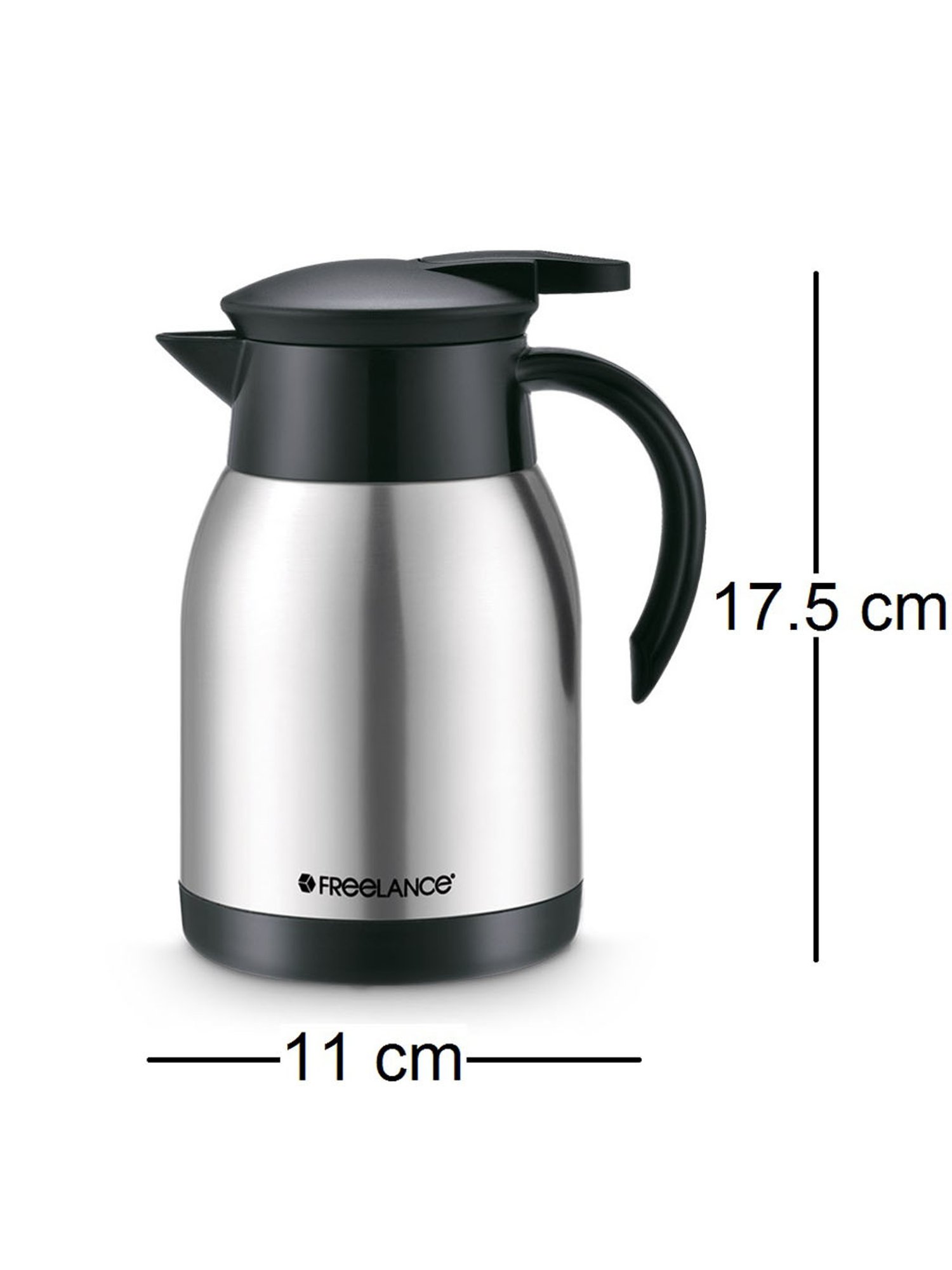 Freelance Silver Steel 750 ml Vacuum Flask