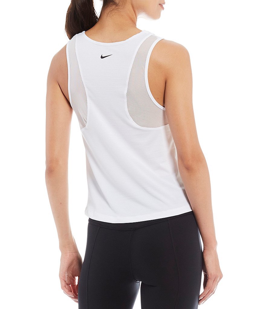 Nike Lightweight Sleeveless Mesh Detail Running Tank