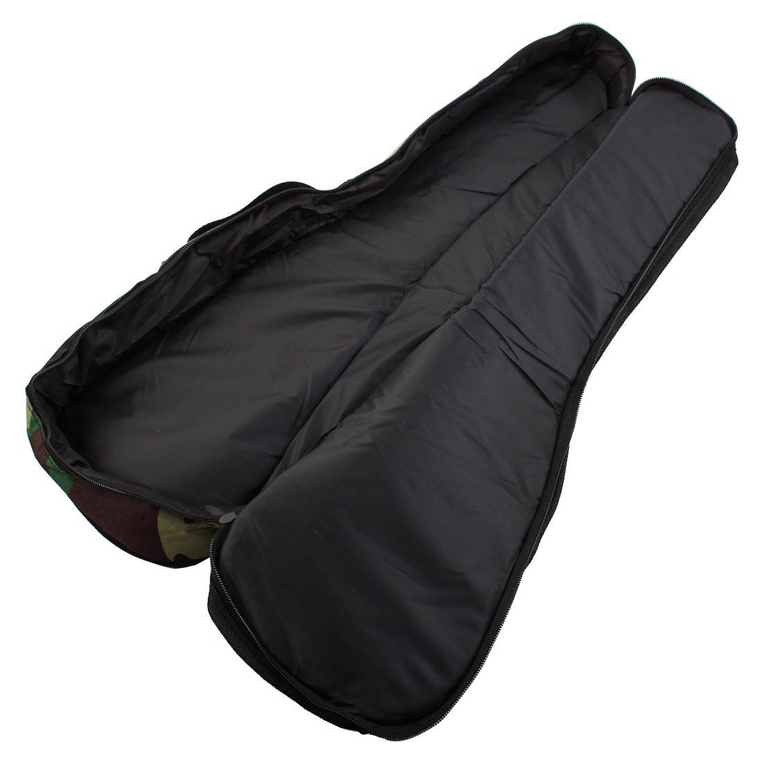Single Shoulder Backpack Concert Ukulele Soft Case Padded Bag Camouflage Color
