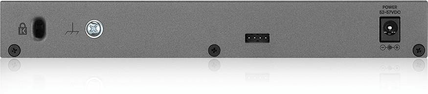 ZyXEL 5-port GbE Smart Managed PoE Switch with GbE Uplink - 5 Ports - Manageable - 2 Layer Supported - Modular - Twisted Pair, Optical Fiber - Wall Mountable - Lifetime Limited Warranty