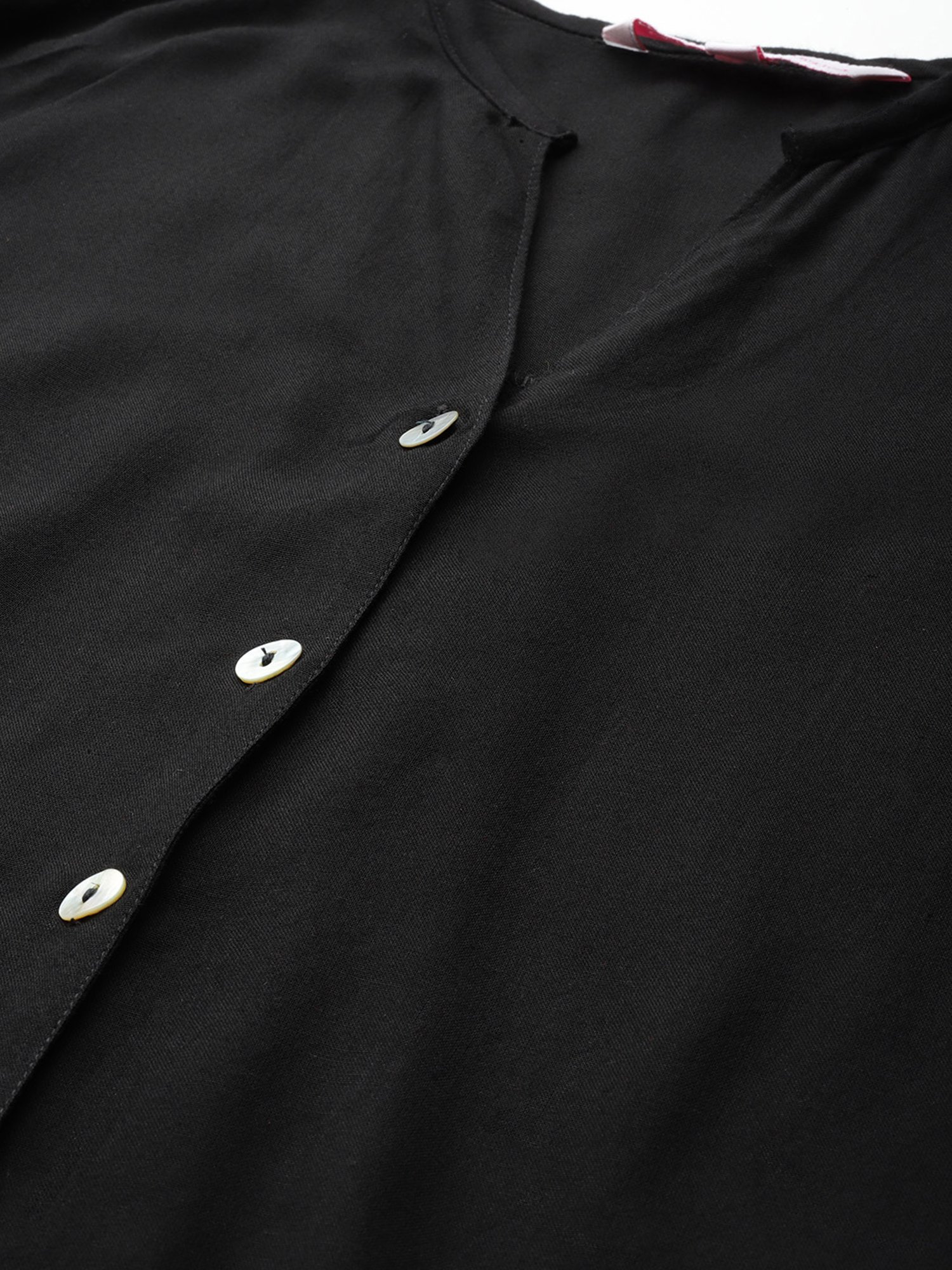 theRebelinme Black Regular Fit Shirt