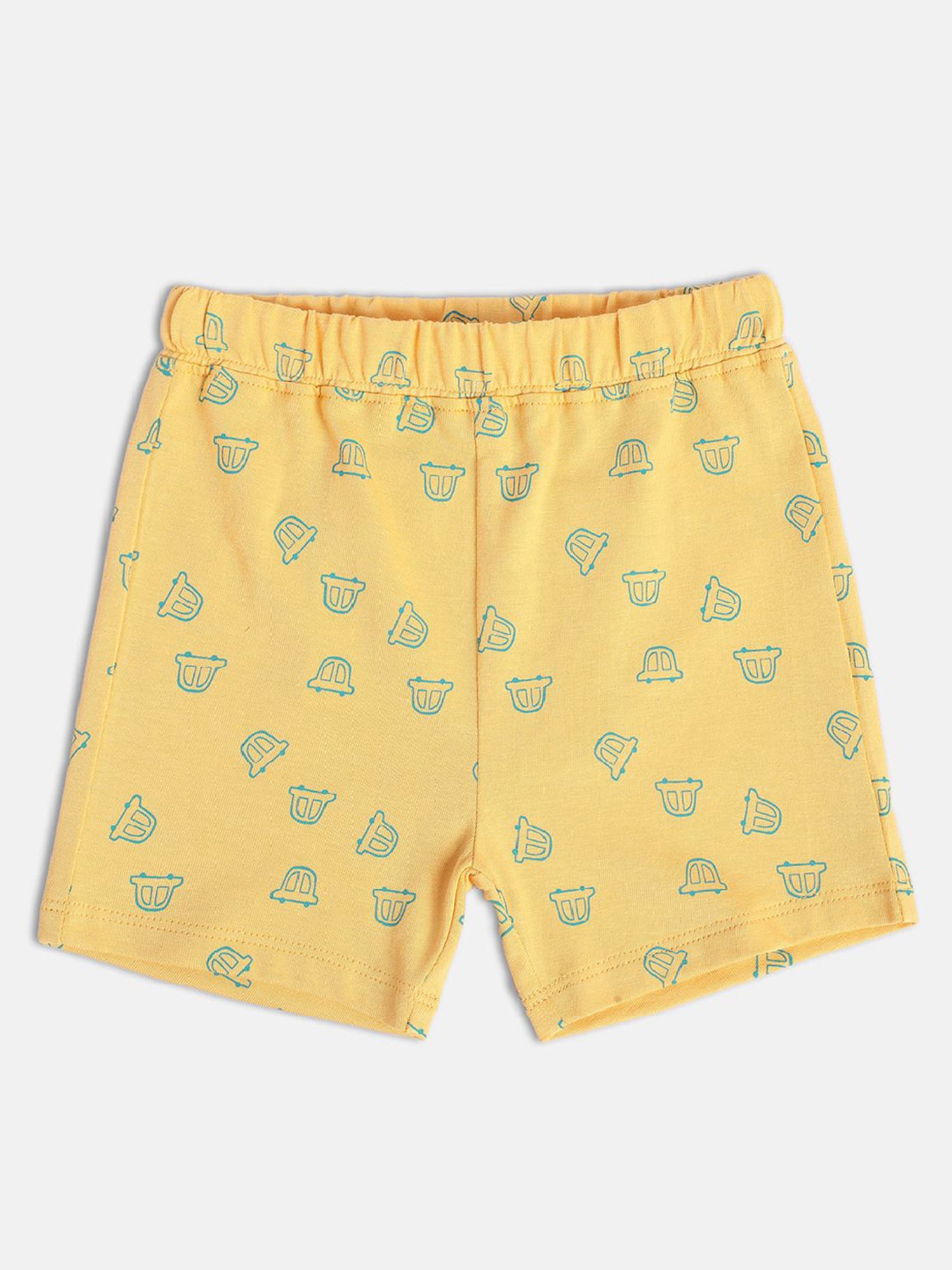 MINIKLUB Kids Multicolor Printed Shorts (Pack Of 3)