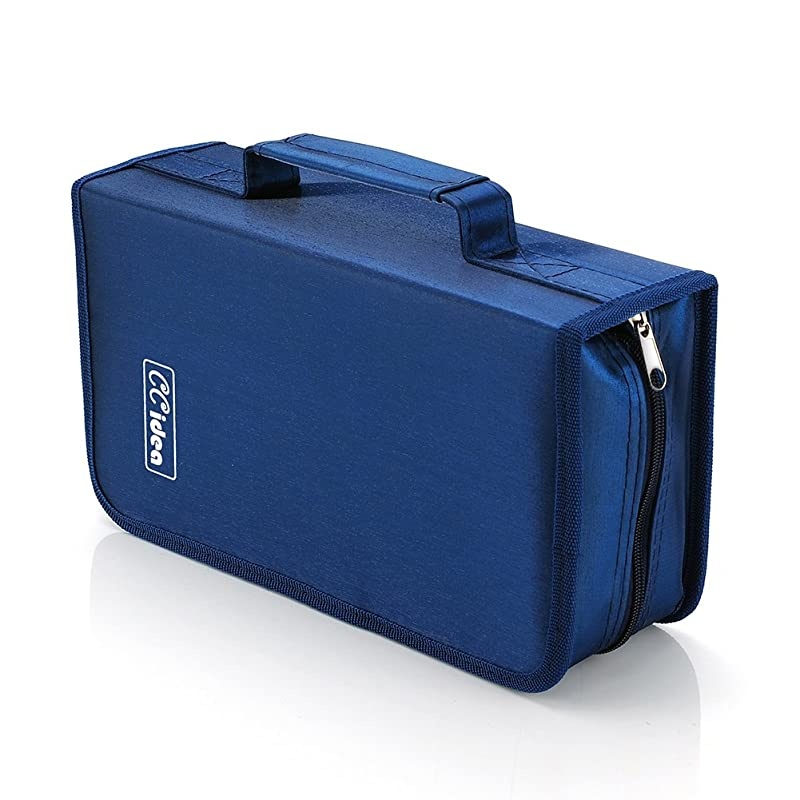128 Capacity CDDVD Case Holder Storage Binder by  Blue Specials