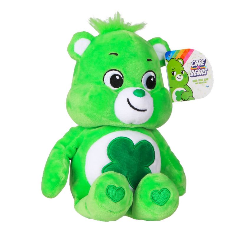 Care Bears Basic Bean Plush - Good Luck Bear