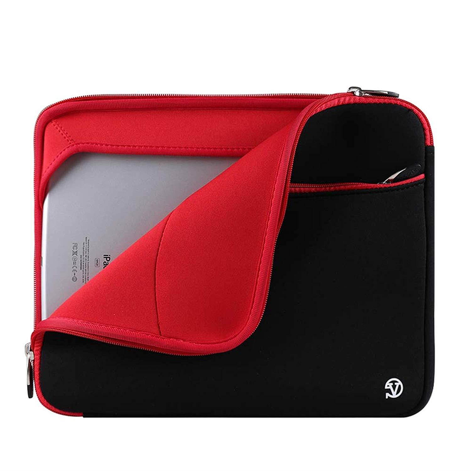 Neoprene 360&deg; Protective Laptop Sleeve Case for Samsung Galaxy Kids 7.0 /Galaxy Tab E/Galaxy Tab A (Red)