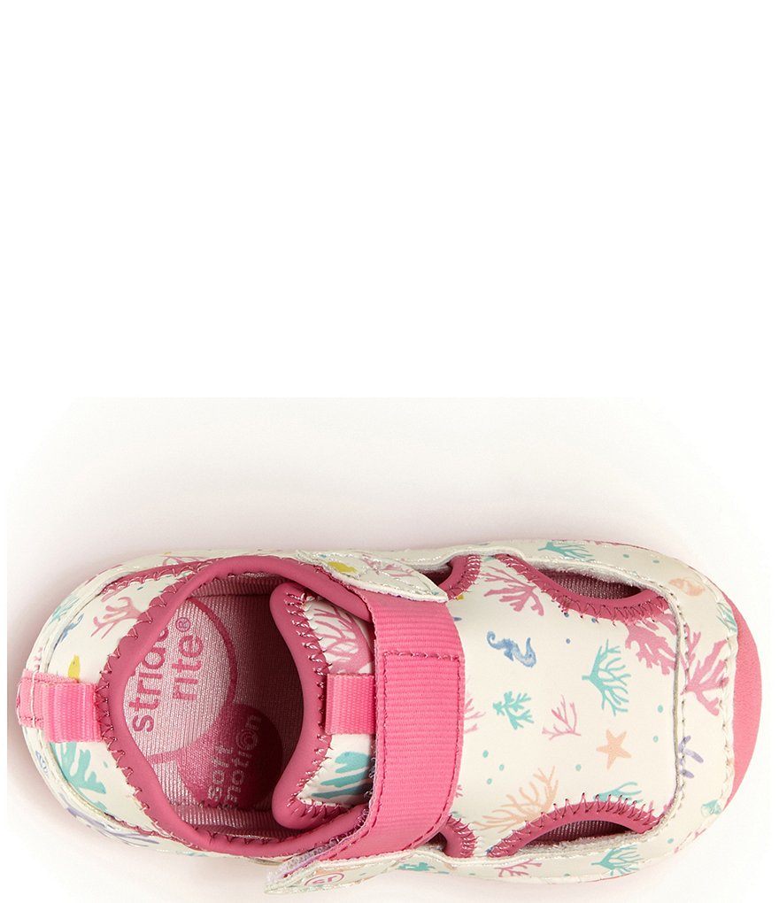 Stride Rite Girls' Splash Soft Motion Color Changing Water Friendly Sandals (Infant)