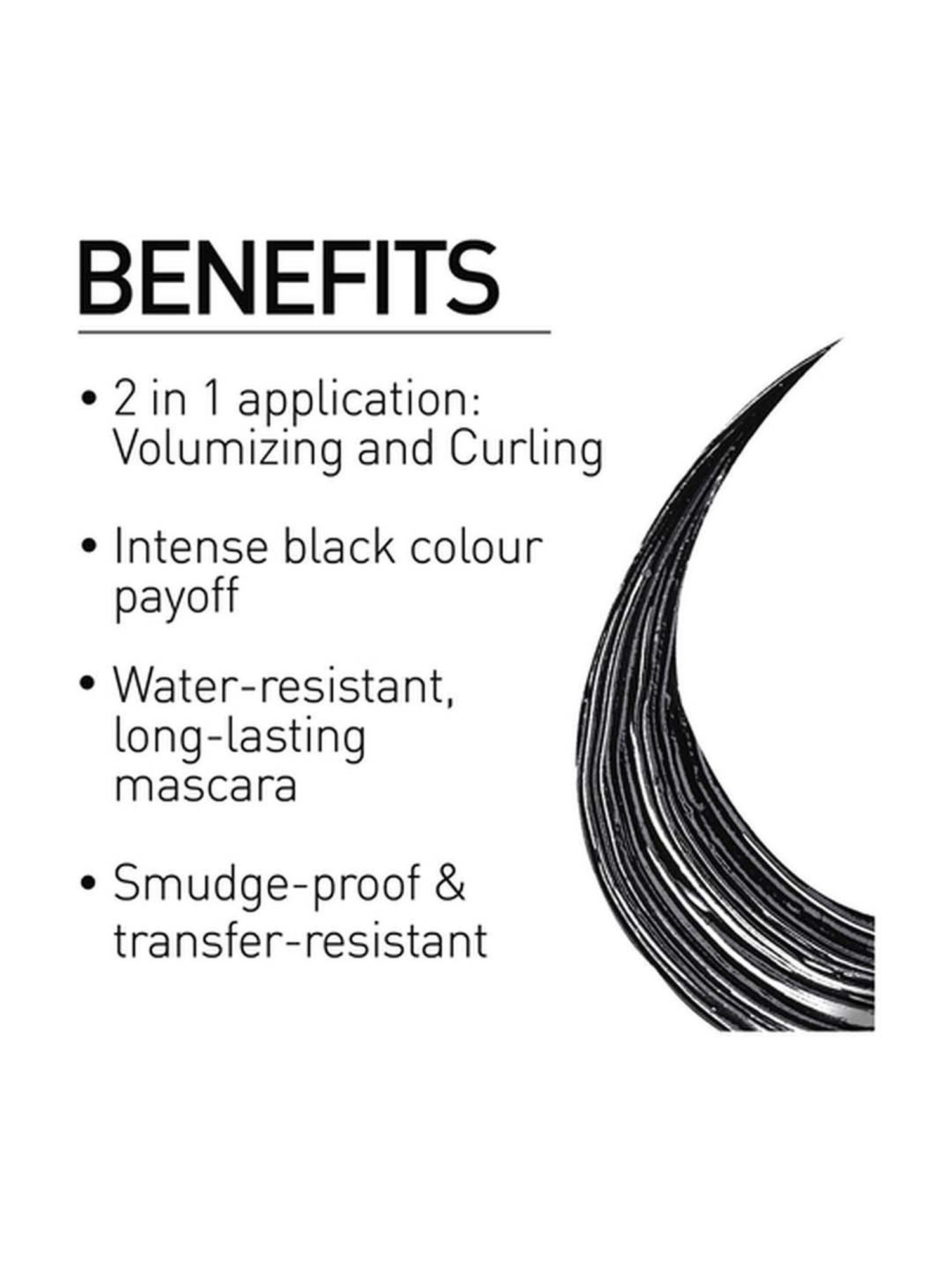 MyGlamm Twist It Up Mascara Black - 10 ml