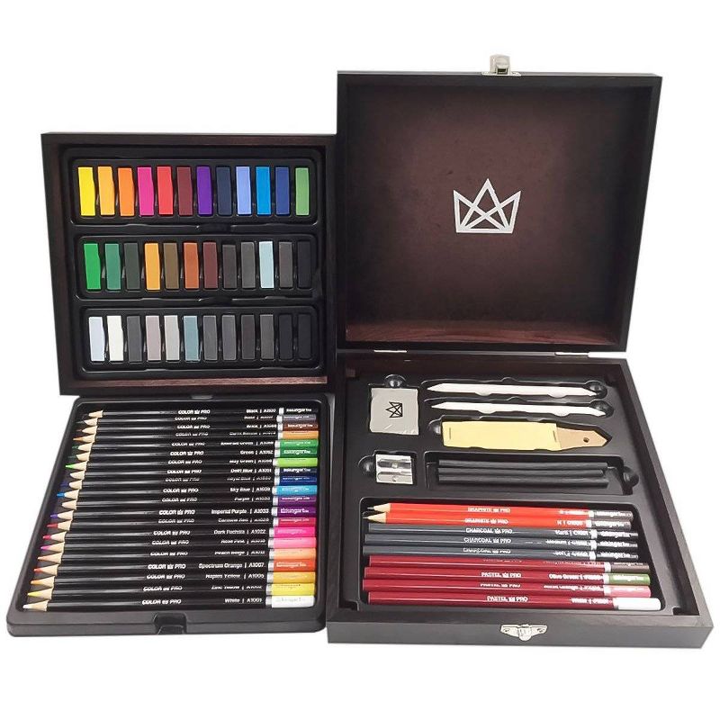 Kingart 74ct Gallery Series Sketching & Drawing Tool Set
