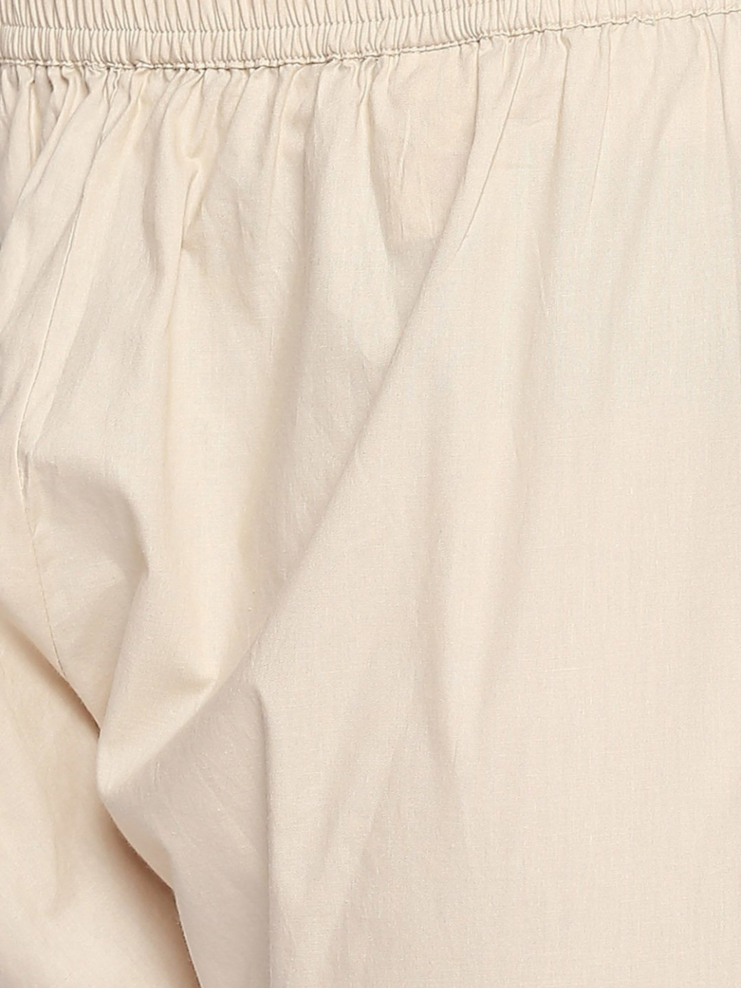 Indus Route by Pantaloons Beige Cotton Regular Fit Pyjamas