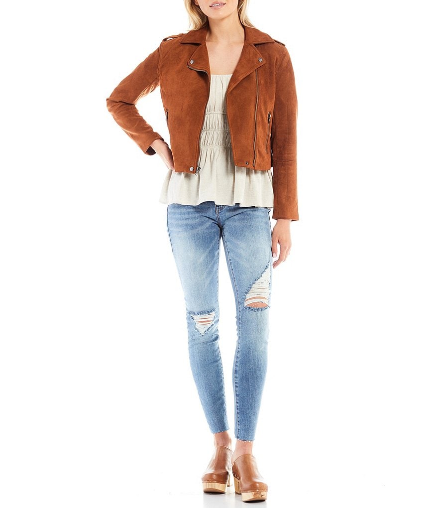Free People Rumors Denim Jacket