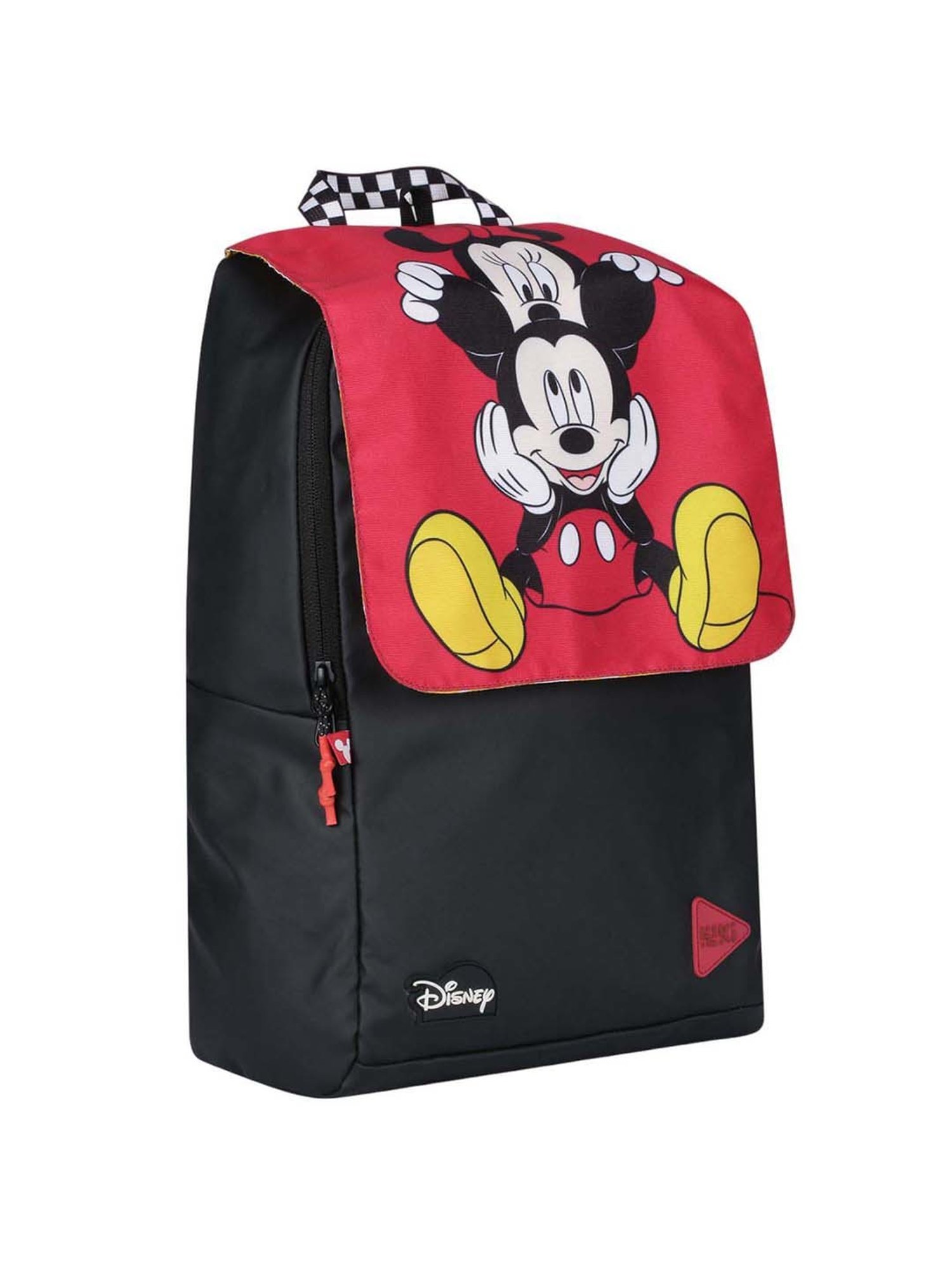 Wiki Mickey Black & Red Printed Medium Messenger Bag