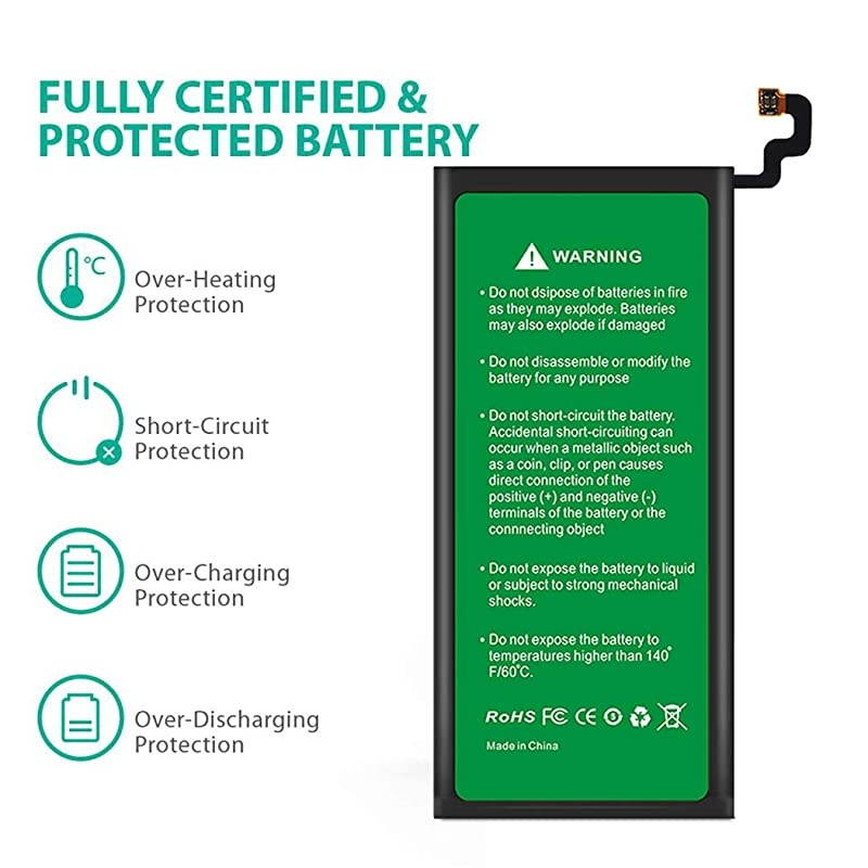 3300mAh Galaxy Note 5 Battery Replacement Kit for Samsung Galaxy Note 5 with Repair Tool Kit
