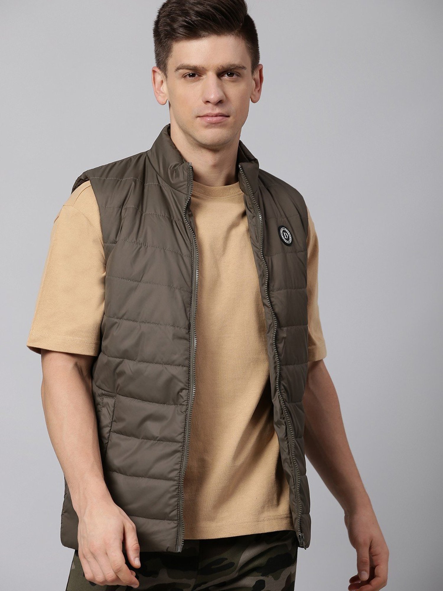 Dennis Lingo Brown Regular Fit Jacket