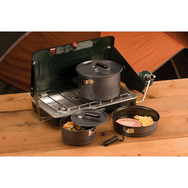 Coleman 3pc Family Cook Set - Black