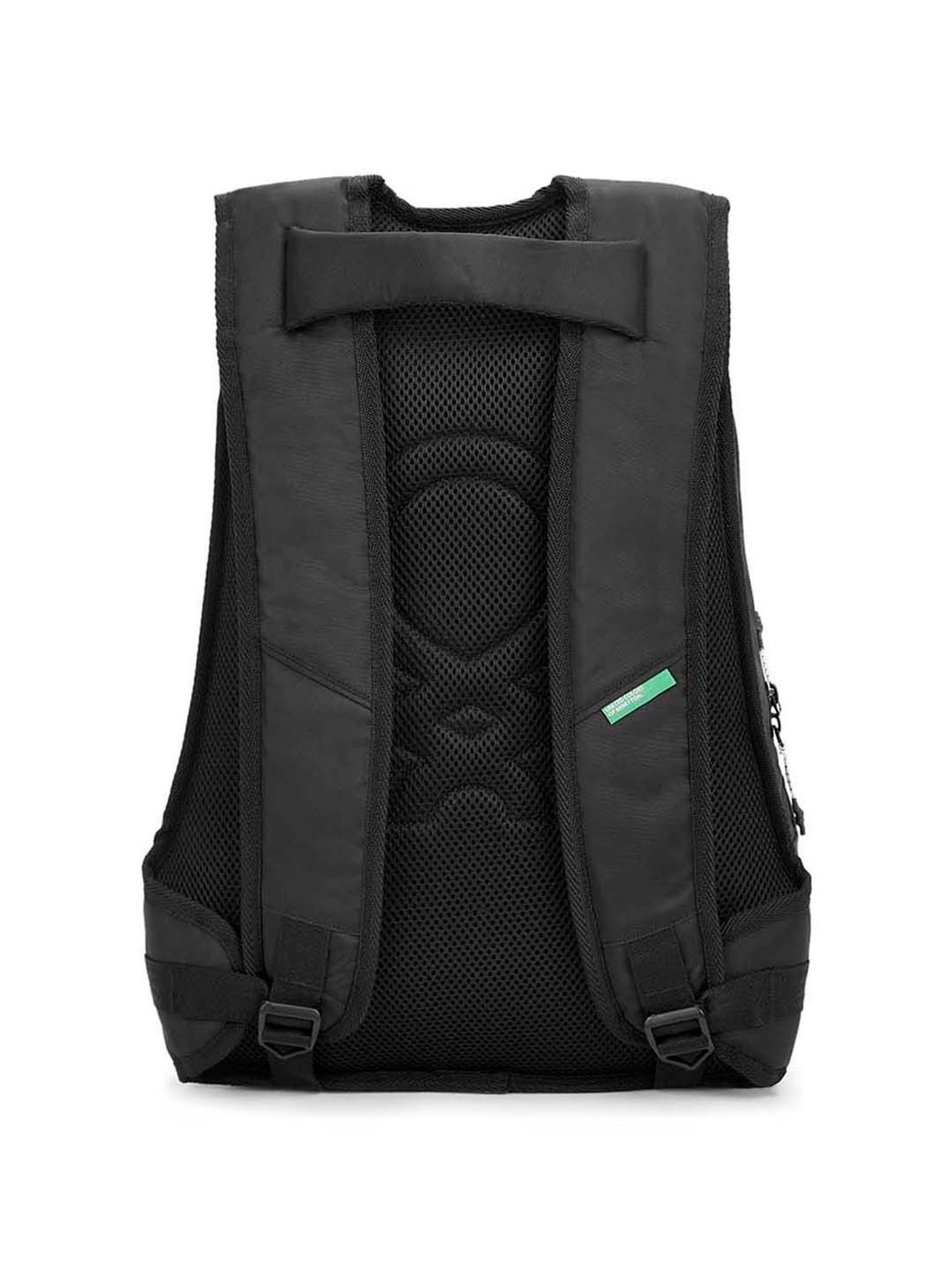 United Colors of Benetton Balsam 30 Ltrs Black Medium Laptop Backpack