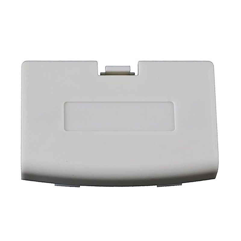 TTX Tech GBA Battery Door Cover Repair Part Compatible with Game Boy Advance, White Arctic