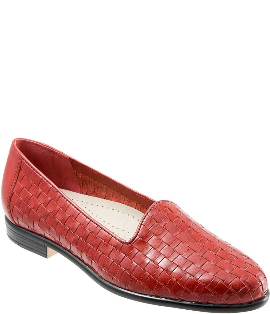 Trotters Liz Woven Leather Loafers