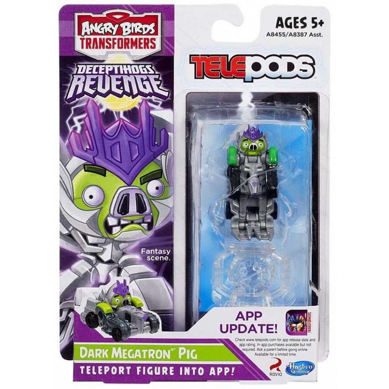 Dark Megatron Pig | Transformers Angry Birds Telepods Action figures