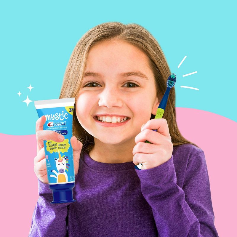 MYSTIC by Crest Kid's Toothpaste with Fluoride Magical Bubblegum Flavor - 4.0oz
