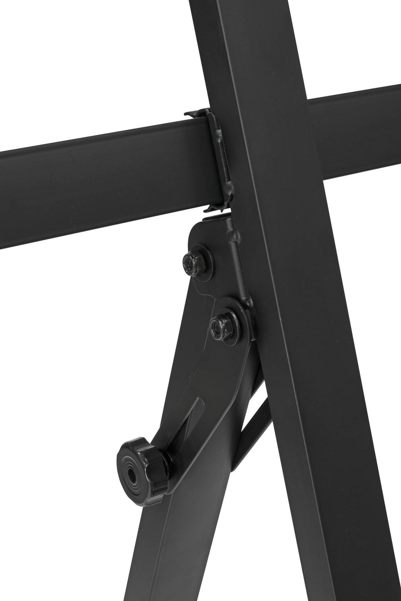 Studio Designs Portable Multipurpose Heavy-Duty Metal, Museum Display Art Tripod Easel for Large Canvases  (68" H) - Black