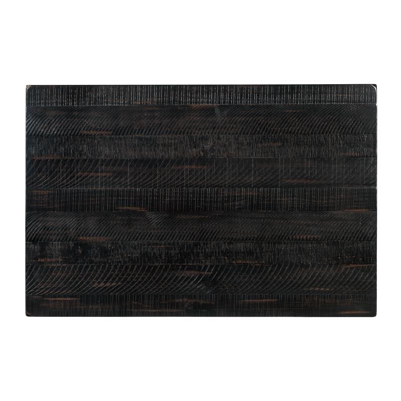 Ikiriya Nashville Solid Beige Wood Coffee Table Teak Finish