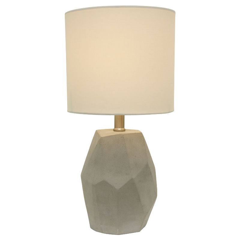 Possini Euro Design Industrial Table Lamp Oil Rubbed Bronze Clear Glass Burlap Tapered Drum Shade for Living Room Bedroom Bedside