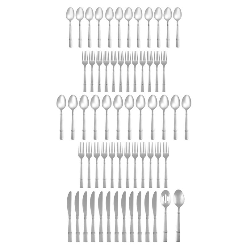 Cambridge Braylen Mirror 62 Piece set with Oak Tray