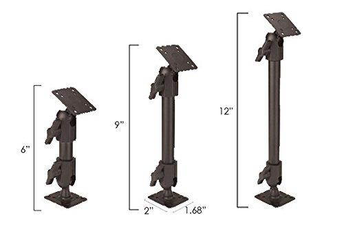 Universal Medium Duty Tablet Mount with 9 Inch Arm