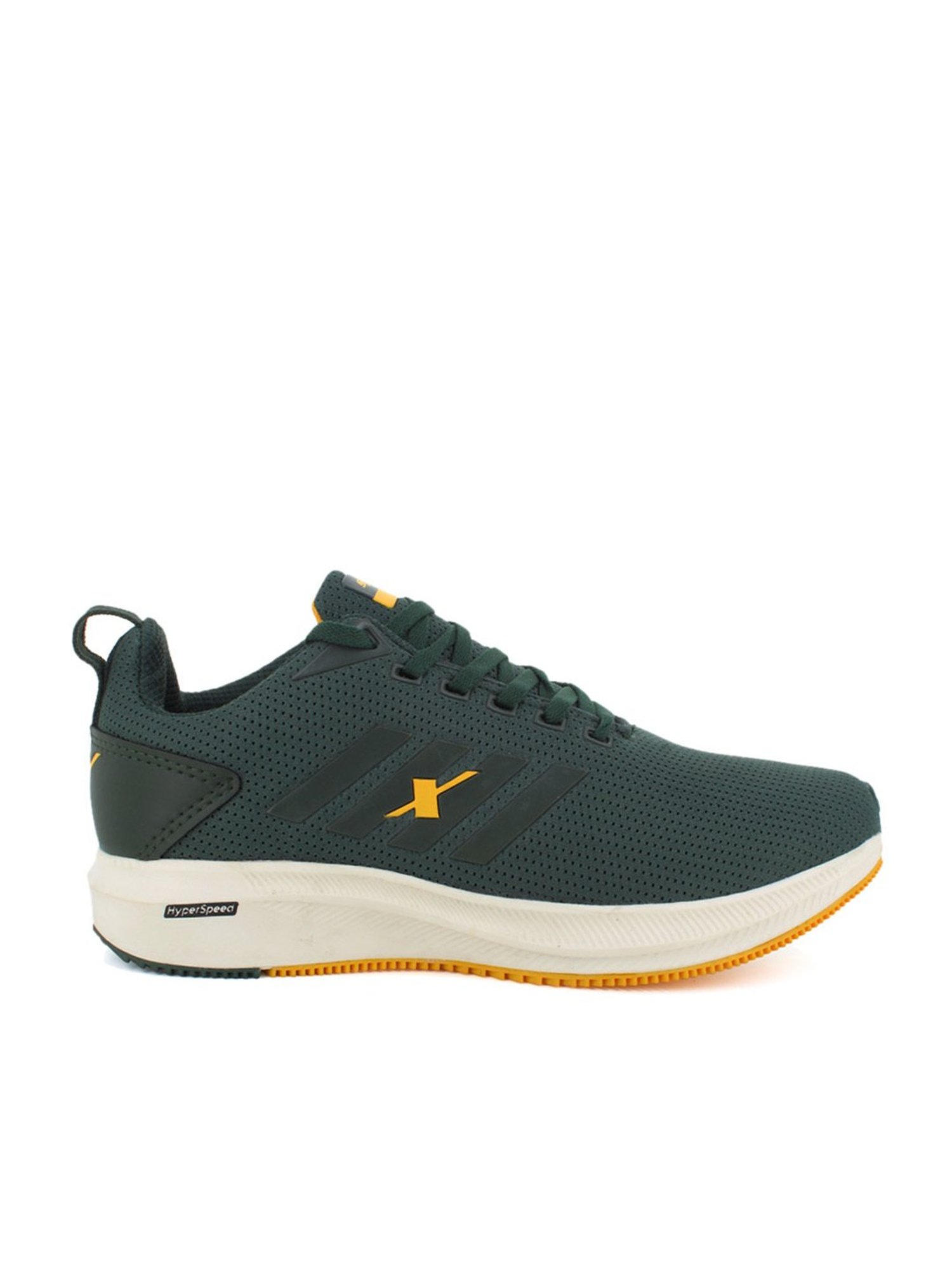 Sparx Men's Forest Green Running Shoes