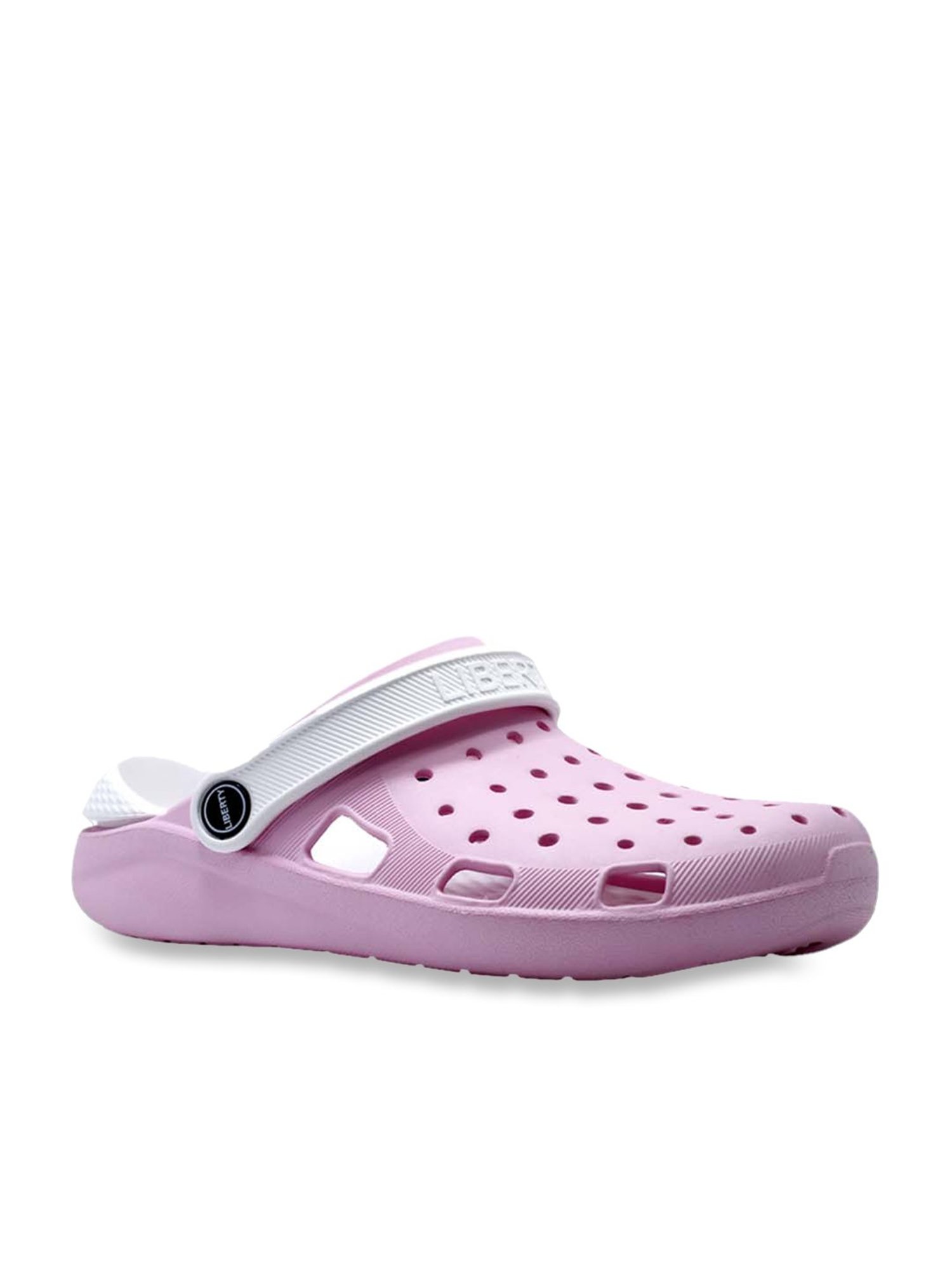 Aha by Liberty Women's Pink Back strap Clogs