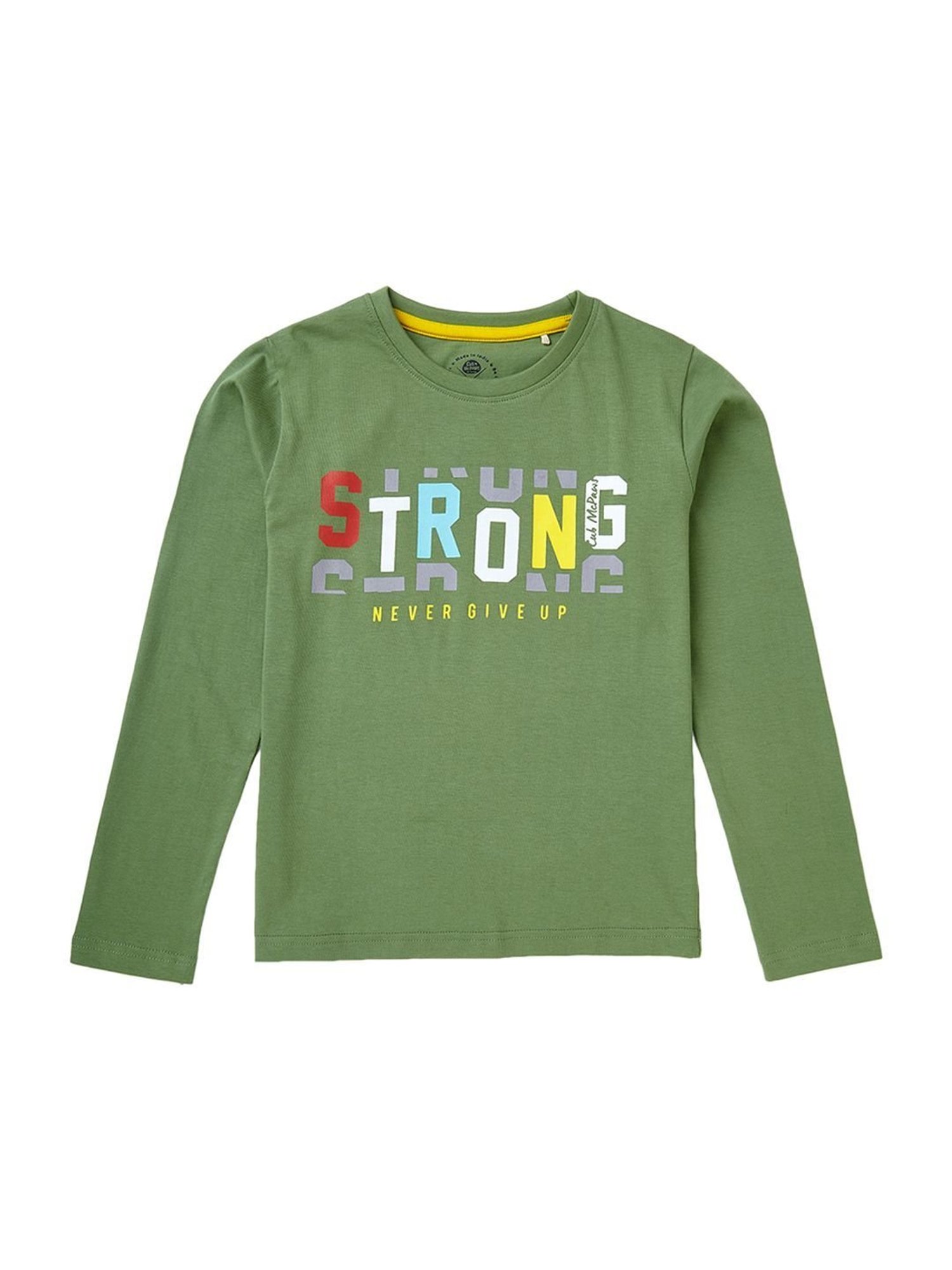 Cub McPaws Boys Multicolor Cotton Printed Full Sleeves T-Shirt (Pack of 3)