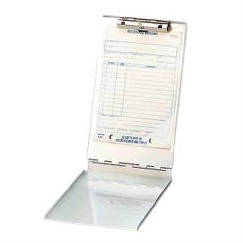 SAUNDERS 10007 5-1/2"x 8-1/2" Storage Clipboard 3/8", Silver