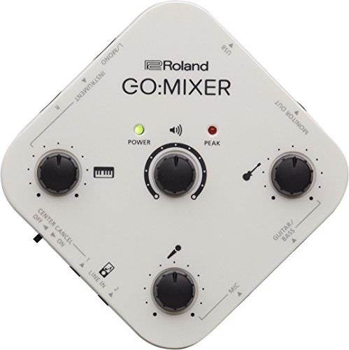 Roland GOMIXER Portable Plug and Play Audio Mixer for Smartphones & Desktops