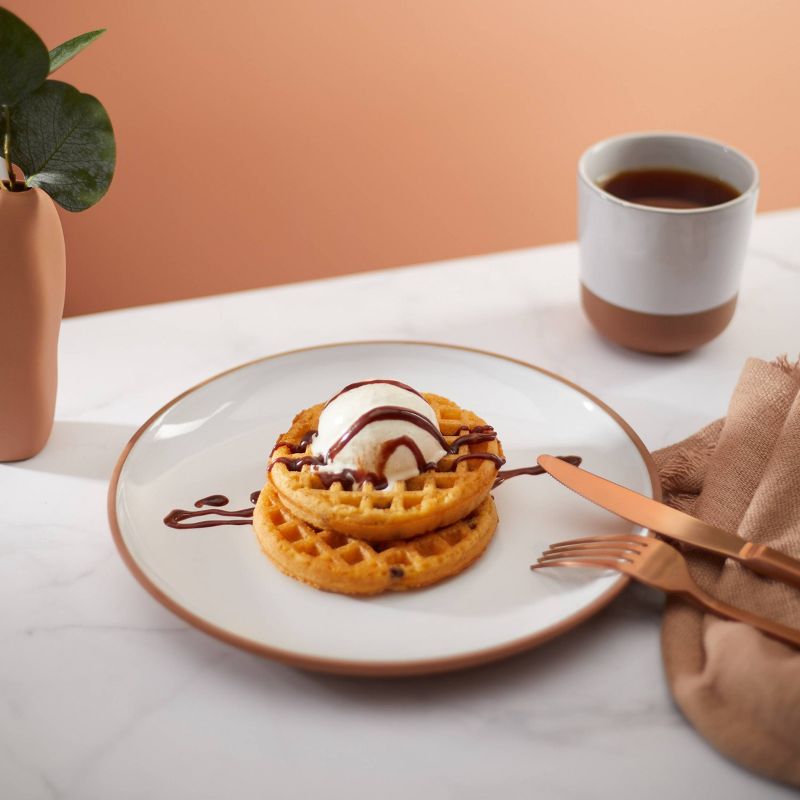 Nature's Path Gluten Free Organic Vegan Dark Chocolate Chip Frozen Waffles - 7.4oz