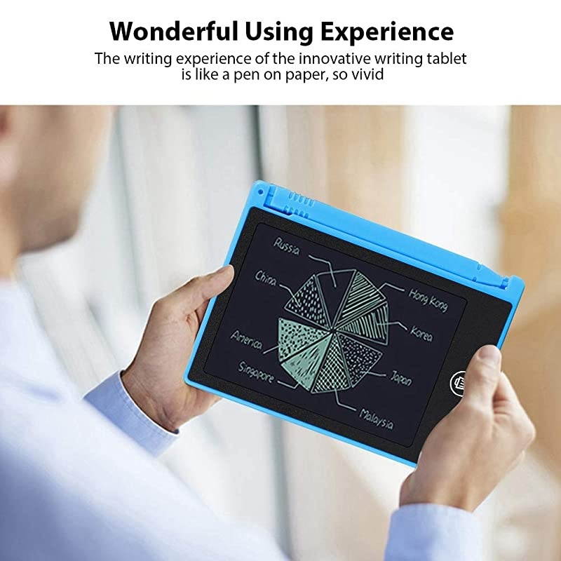 LCD 45inch Handwriting Tablet Drawing Board Wonderful Using Experience Perfect for Children Compact Lightweight ReliableEnergy Efficient and MultiFunctionalBlue