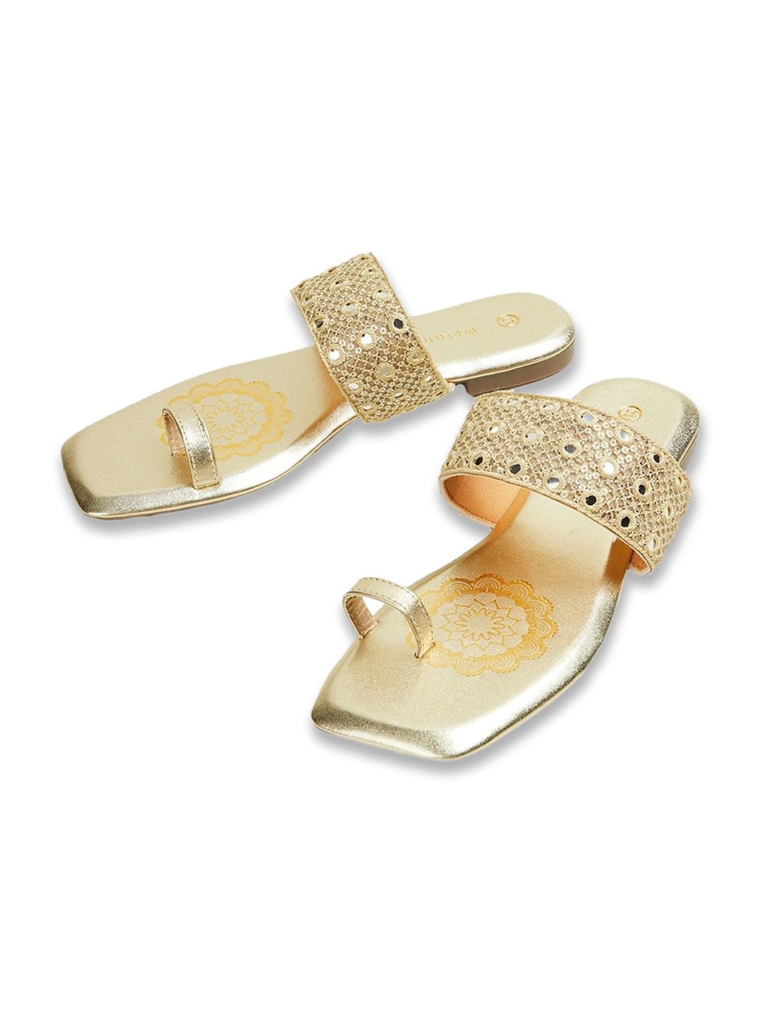 Truffle Collection Women's Silver Flat Ballets